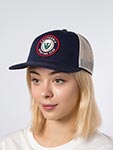 Бейсболка AMERICAN NEEDLE арт. 22005B-CA California Twill Valin Patch (темно-синий)